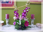 Orchid Sunrise I Flower Arrangement