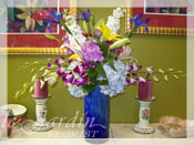 French Vase I Flower Arrangement