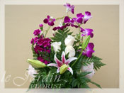 Orchid Love Twist Flower Arrangement